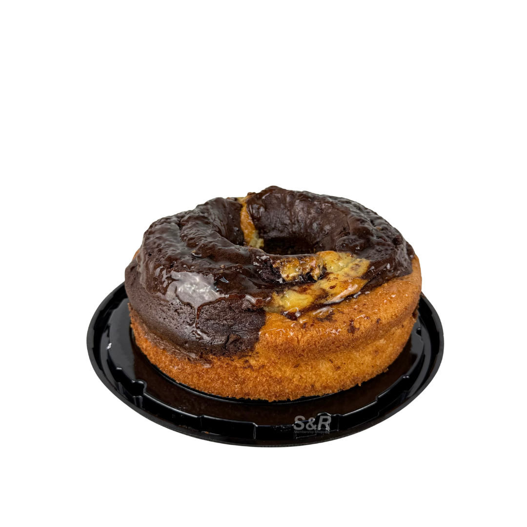 S&R Glazed Vanilla Marble Ring Cake